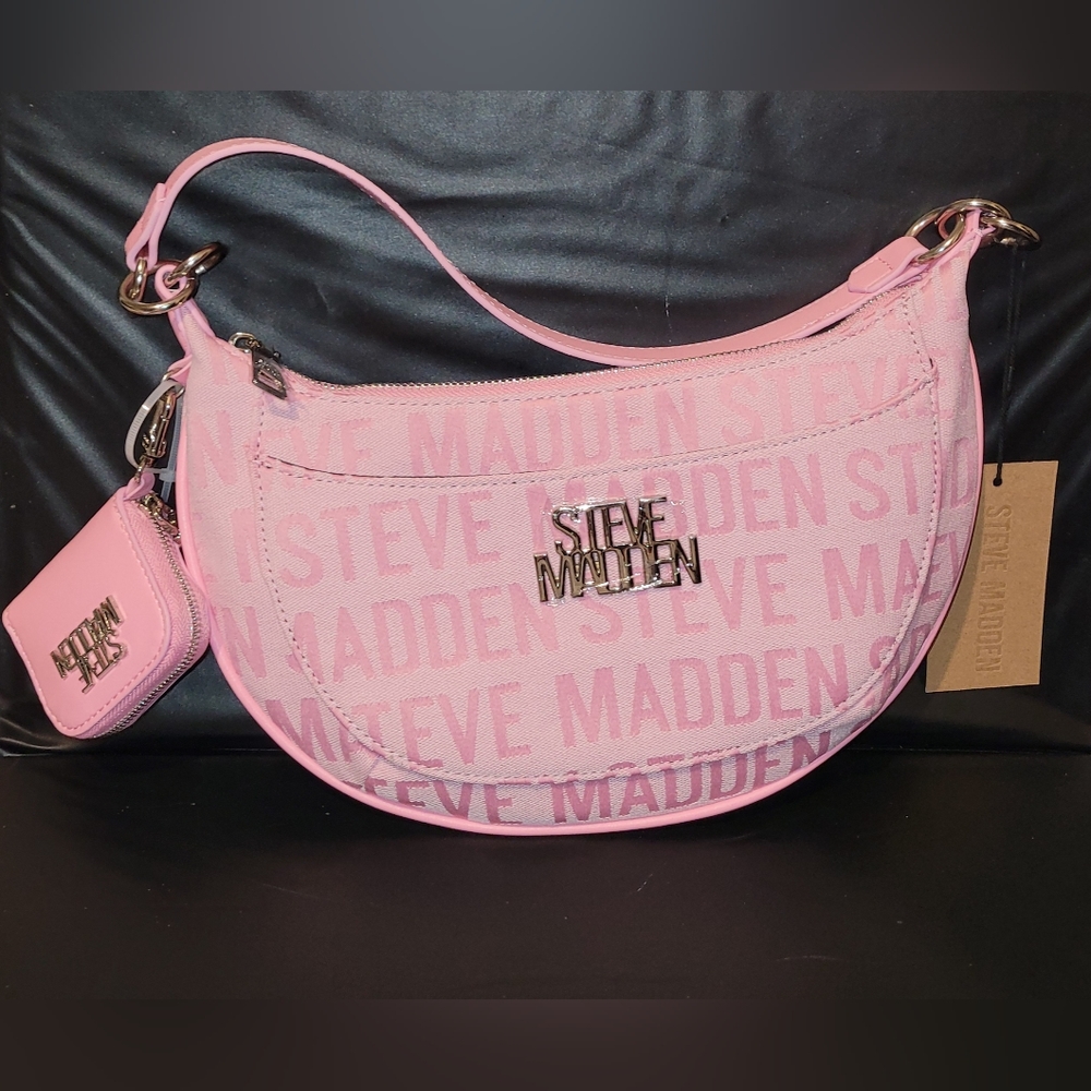 Steve Madden Pink Shoulder Bag BARMIN.
